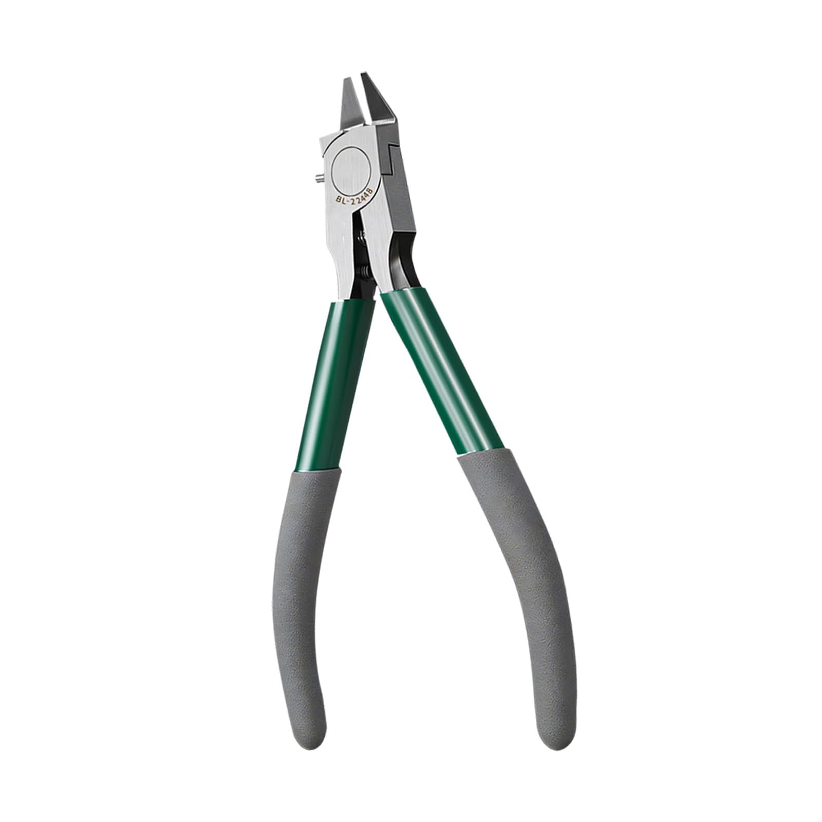 Zepfjhe Ergonomic Single Side Cutter Pliers Featuring Auto Return Spring Mechanism For Detailed Hobbies Applications Limit Stop Cutter