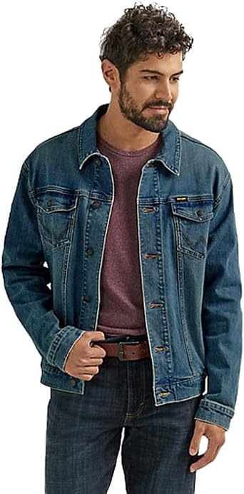 Wrangler Mens Retro Unlined Denim Jacket Denim XL