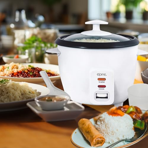 New 2.5 Litre Non Stick Automatic Electric Rice Cooker - Pot, Warmer, Warm, Cook, | Make Perfect Rice Every Time | Durable & Long Life Quality | Glass Lid, Handles - Image 2