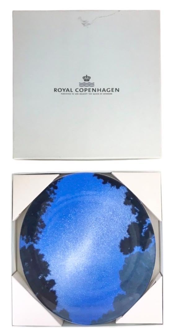 ロイヤルコペンハーゲン 千住博 コラボアートプレート GALAXY銀河 非売品