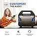 ION Tailgater Boom - Outdoor Portable Bluetooth Speaker with Mic in, FM Radio, USB Port, Battery, IPX5 Water-Resistant, Wireless Stereo-Link, App, 60W