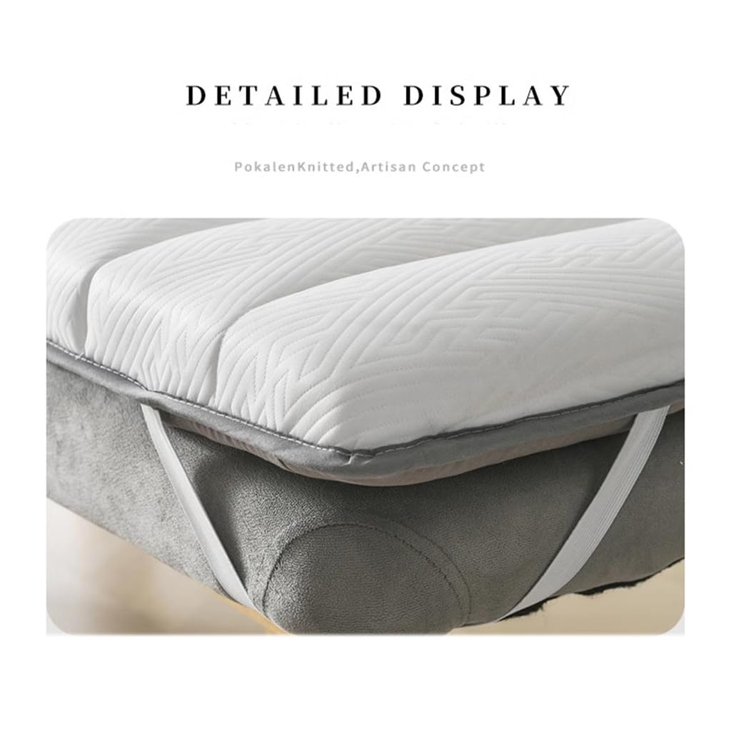 Beauty Salon Bed Mattress Memory Foam Mattress Topper For Massage Table Thicken Massage Table Lash Bed Mattress Topper With Elastic Strap Non-Slip Lash Bed Pad Cushion For Spa Beauty,B 5cm,70*185cm