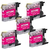 ブラザー用 LC12-4PK (5M) 【全計5セッ�