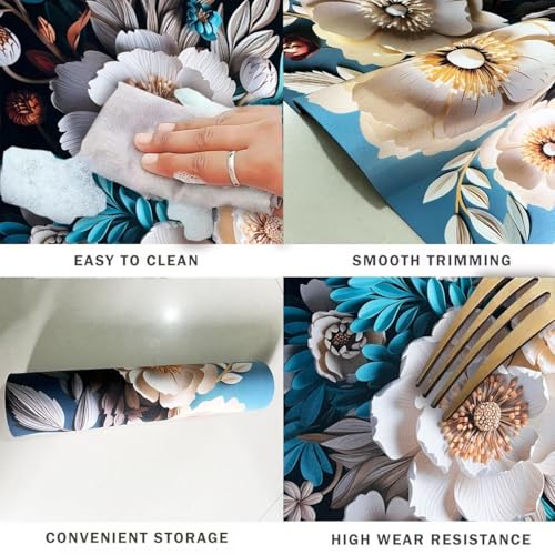 Image of SKVM Water Absorbent mat for Bathroom Kitchen Floor Door Entrance Anti Slip for Floor Foot Anti Skid Bathroom Shower mat (Design 16)