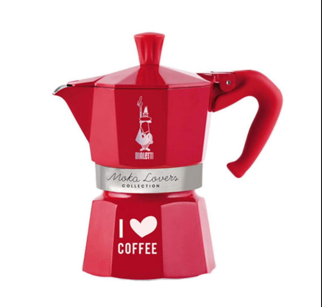 Amazon.com: BIALETTI Moka Express 3-Cup RED 