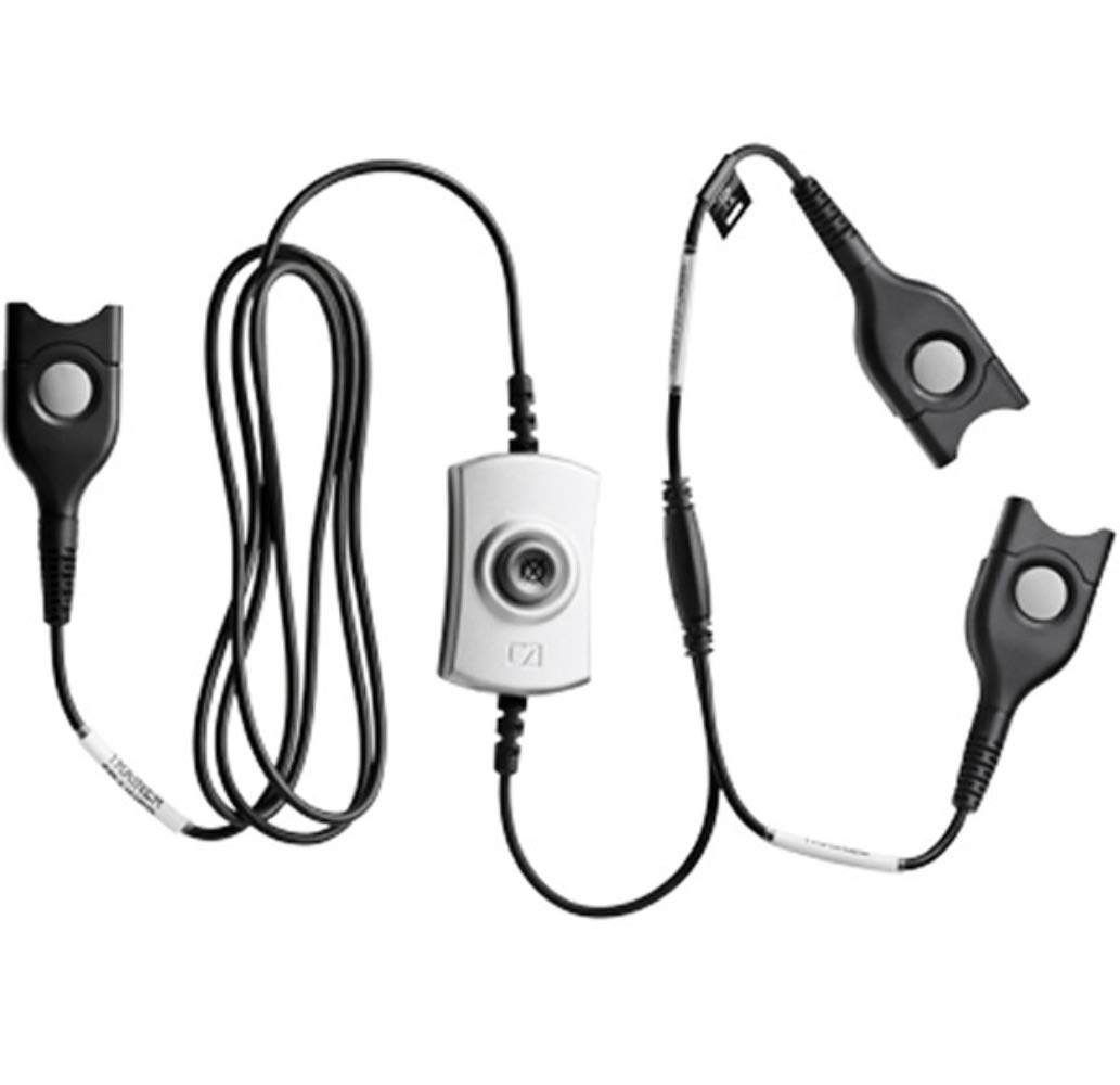 Sennheiser ATC 2 Trainings Kabel 2X EasyDisconnect auf 1x EasyDisconnect Trainee hoeren/sprechen Trainer hoeren Mute