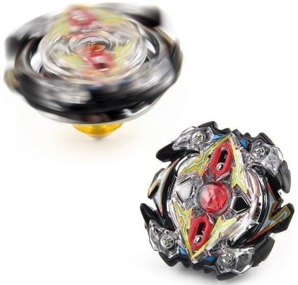 Image of Bestie toys Bursst Series Spinning Top with String Launcher Direction Right Spin with Handle for Kids and Adult (Black B59 Handle)