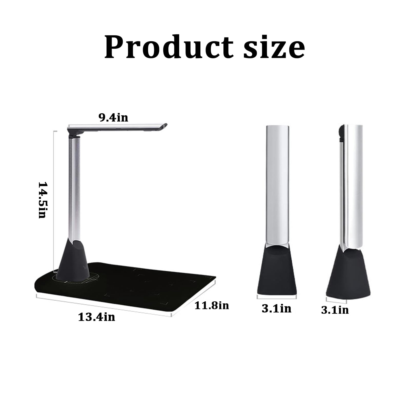 Scanner Intelligente Di Alta Definizione 13 Megapixel, Tecnologia Di Riconoscimento Del Testo Ocr, Raccolto Automatico, Scatto Di Grande Formato A3, Scanner Portatile Design Pieghevole, Strumento Di S