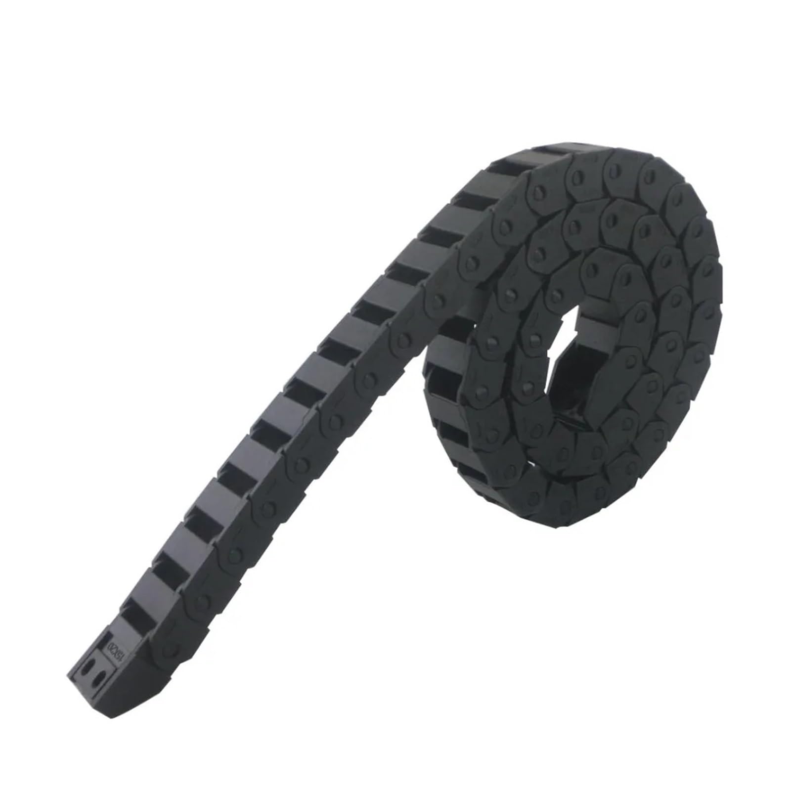 Equipos industriales Cadenas de transmisión Cadena de Arrastre de Cable de Nailon Reforzado con plástico, tamaño Interno L1050mm, 15x20mm Cadenas de transmisión