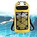 Menolana Dry Bag Comfortable IPX6 Waterproof Large Capacity Sturdy with Handle Storage Bag for Beach Men/Women Camping Hiking Fishing, Yellow