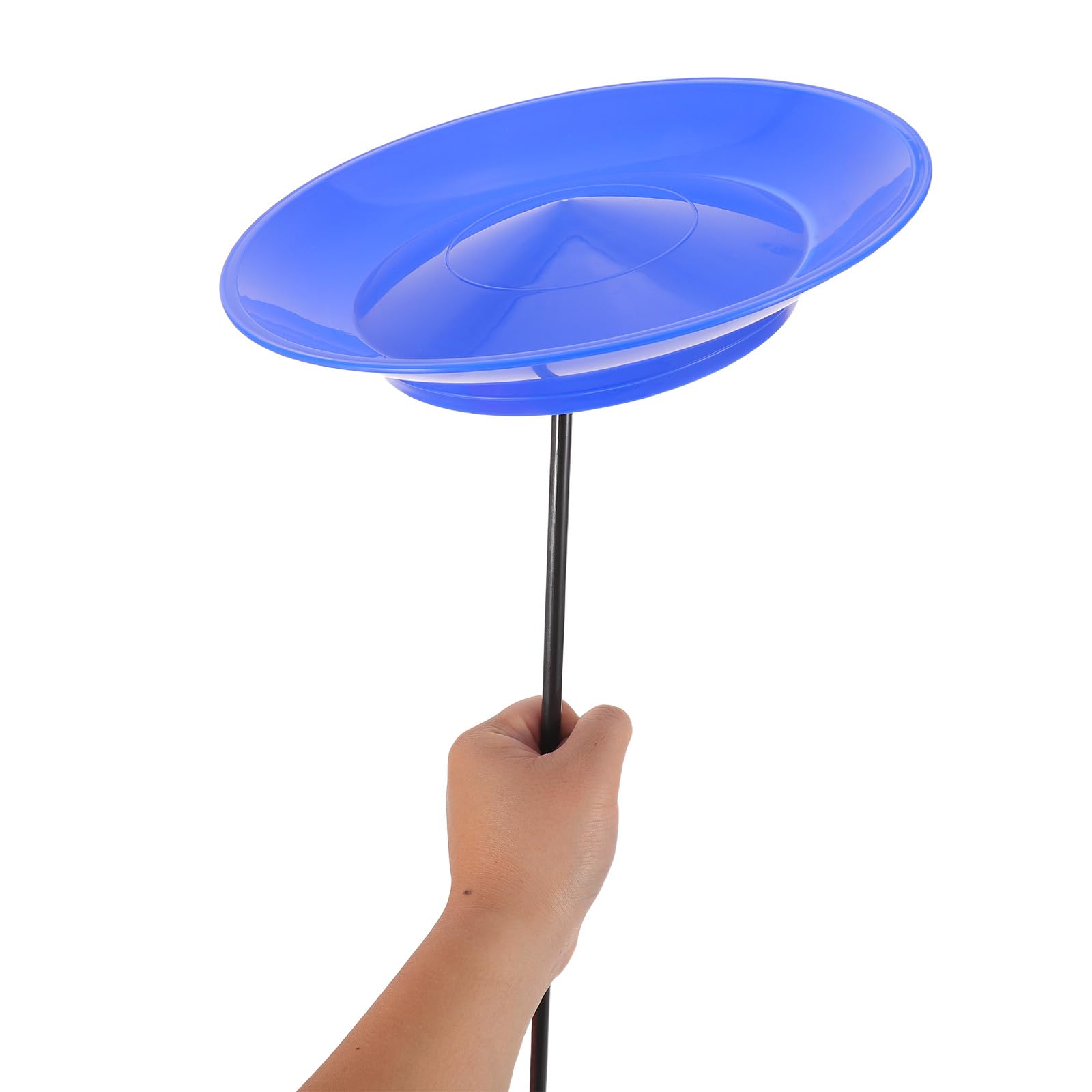 HOMSFOU Set di Giocoleria per Principianti con 4 Piatti Rotanti Colorati e Bastoncini da Circo, Kit per Abilità Circensi e Performance Teatrali, Giocattolo da Circo Resistente e Portatile