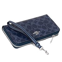 Amazon | コーチ 長財布 COACH デニム パテント コーティング