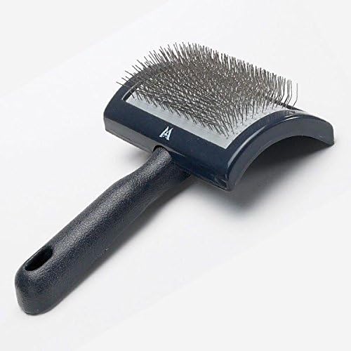 Millers Forge Slicker Brushes for Dog Grooming Professionals Curved Plastic Tool - Choose Size(Mini), Black - Image 5