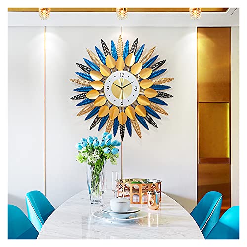 Horloge murale silencieuse sans tic-tac grand format 70cm