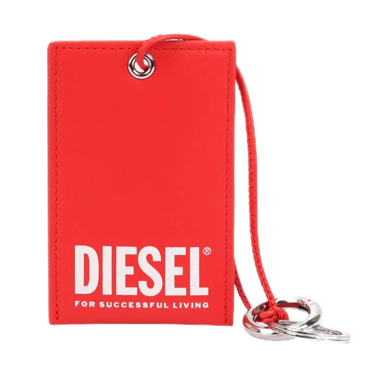 Amazon | DIESEL(ディーゼル) カードケース パスケース レッド