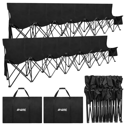 1MORE 8-Seat Soccer Bench
