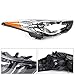 PIAOCAIYIN For 2011 2012 2013 Hyundai Elantra Headlights, Passenger 's Side (RH) Headlamp, Headlamp Direct Replacement Assembly, 92102-3Y000, 921023Y000, HY2503161 -Right