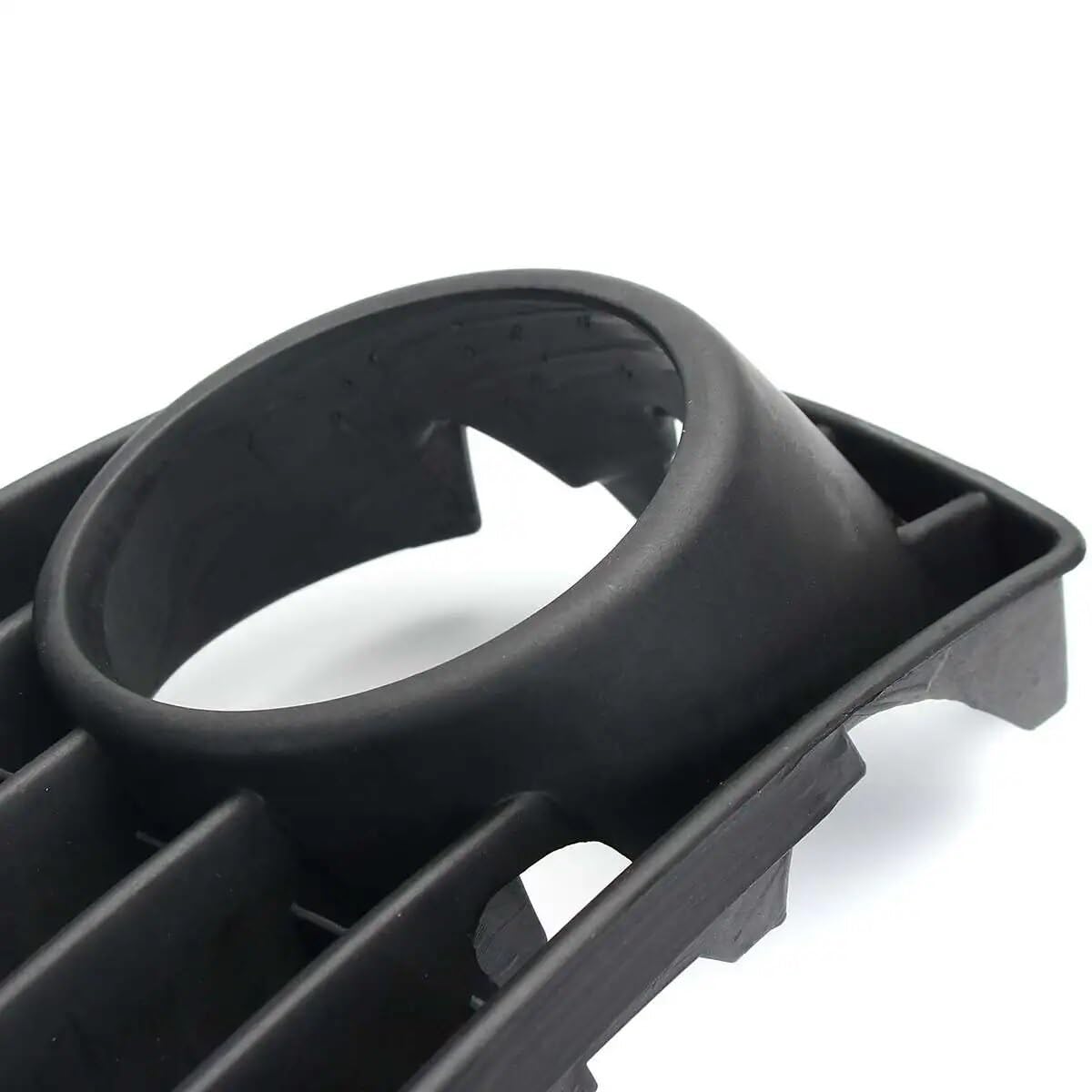 1 paio paraurti anteriore fendinebbia griglia rivestimento angolo fendinebbia griglia rivestimento lampada copertura anteriore LR ABS nero, for VW, for Golf, for MK5 2003-2009 Griglie anterior