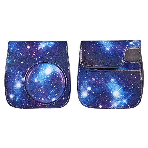 Docooler Pu Protetora Câmera Instantânea Caso Saco Bolsa Protetor Com Alça Para Fujifilm Instax Mini