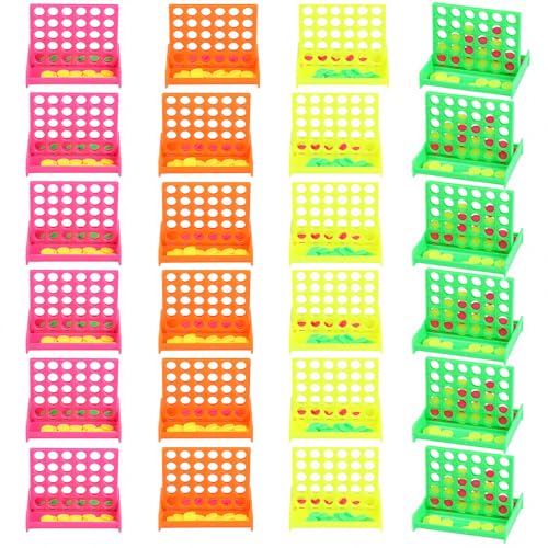 Harxin 24 peças Jogo de mesa, jogos de viagem portáteis, brinquedo educativo para crianças, brinquedos inovadores para crianças, festa, saque ou saco de prémios