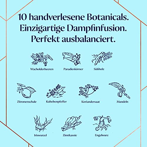 Bombay Sapphire Distilled Premium London Dry Gin, per Dampfinfusion hergestellt mit 10 erlesenen exotischen Botanicals… - Image 4