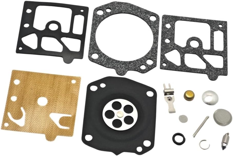 10pcs Carburetor Repair Rebuild Kit Fit for 351 350 346 359 359 EPA 357 357XP CS5000 CS5500 CS6700 K22-HDA