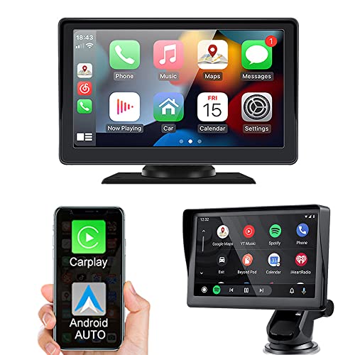 Amazon.co.jp: CarplayとAndroid Autoをサポートする携帯型車載