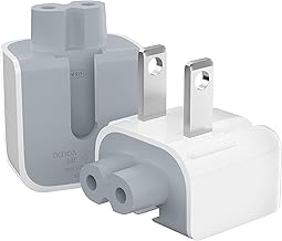 Etzin Mac AC Power Charger Adapter United Kingdom Wall Folding Plug Duckhead, Converter Travel Charger -US Plug.