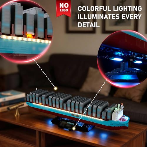Kit de luces LED BRIKSMAX para decorar vitrinas con Lego 40955 3