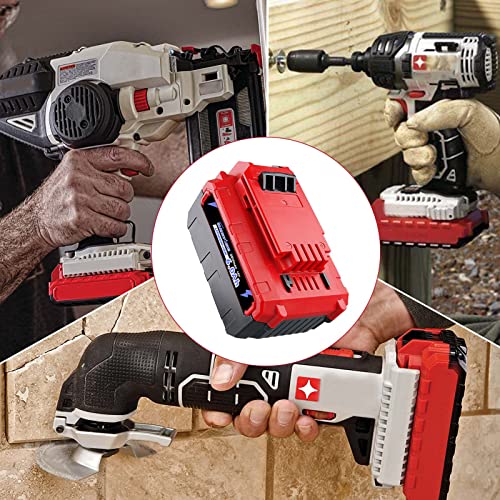 Masione 2Pack 6.0Ah Porter Cable 20V Battery Replacement For Pcc685L Pcc685Lp Pcc680L Pcc682L Pcc600 Pcc640 20 Volt Cordless Power Tools #TOP6