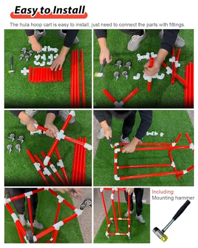 Tragbarer Übungsringhalter – einfach zu installierender Präsentationsständer für Fitnessreifen, perfekt für Sport-Kurse, Heimtraining und Fitnessstudio, platzsparendes Design für einen aktiven