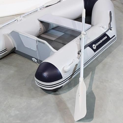 Orangemarine Annexe Gonflable Plancher Latté Roll Up – PVC 850D Ultra Résistant – 2 à 4 Personnes – Avirons, Pompe & Sac Inclus – Stable & Durable (200) – vue 4