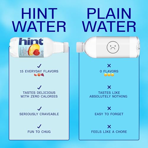 Image of Hint Fruit-Infused Bottled Water, Smashup Flavored Variety Pack - Purified Water Beverages with Zero Calories, Natural Flavors, and Sugar Free - 16 Fl Oz (Pack of 12)