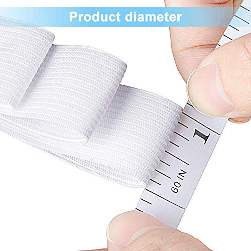 image for ZSOUUI Sewing Elastic Band 1 inch, Knit Elastic Band, Elastic Tape for