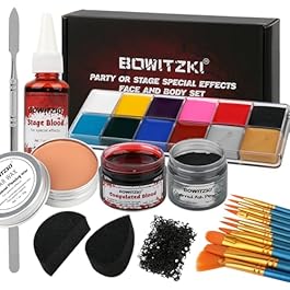 Bowitzki Halloween Makeup...