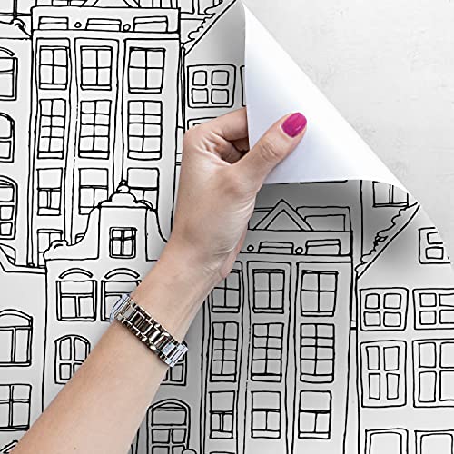Magic-Stick Doodle City pour rénover sans abîmer le mur - 4