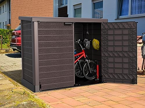 Miniatura 18 de Duramax - Arcón Cubre Cubos Exterior - 1200 L - Pvc - Color Marrón