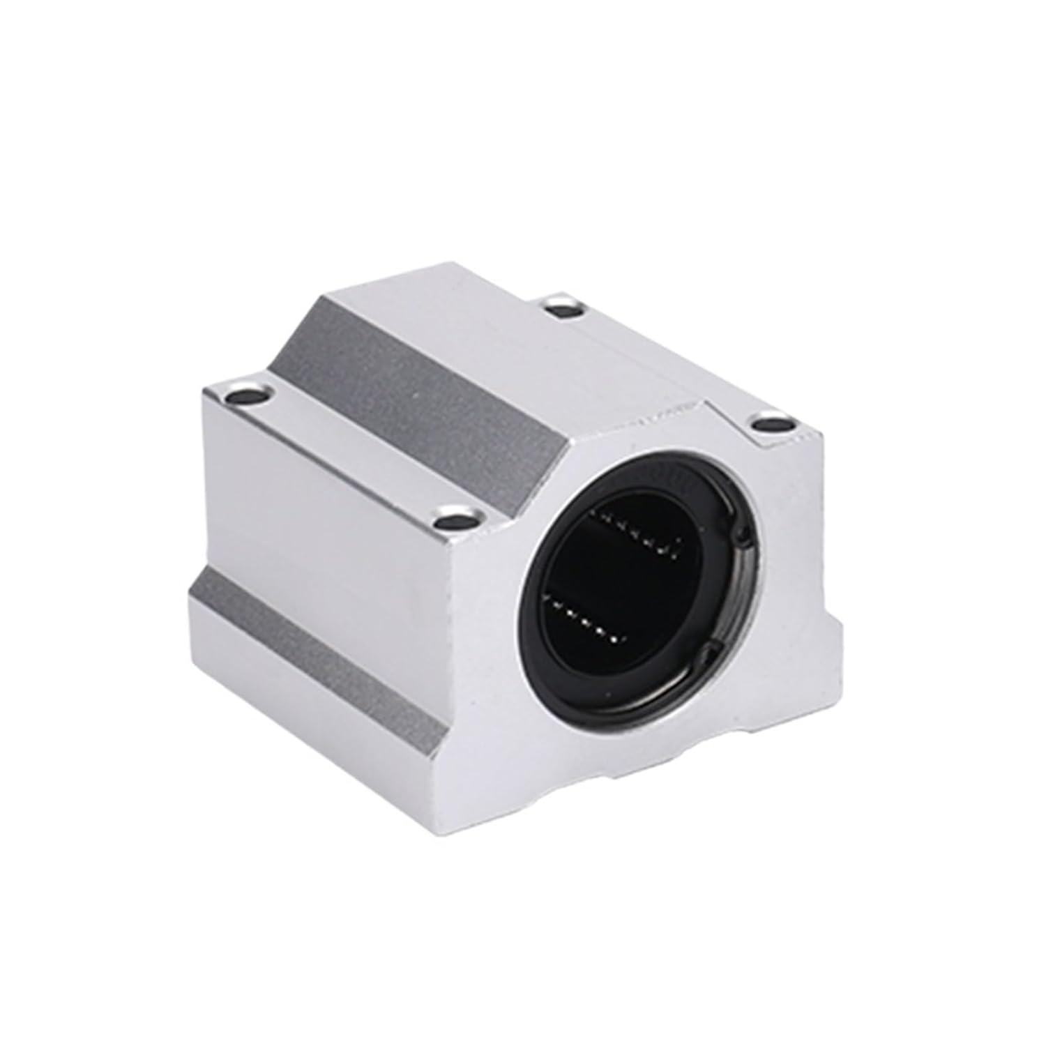 1/4PCS Aluminum Alloy Box Type Linear Slider SCS6UU SCS8UU SC10UU SCS12UU 16UU SCS20UU Bearing for CNC 3D Printer Parts(SCS6UU 6mm,1PCS)
