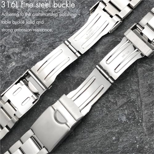 Sangle de montre en acier pour T120417 idéal pour le quotidien - 5