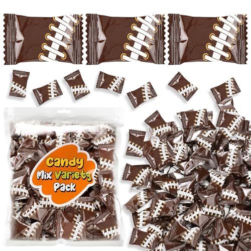 Naucoos Football Sports Candy, 26.5 oz. Bag - 150 Football