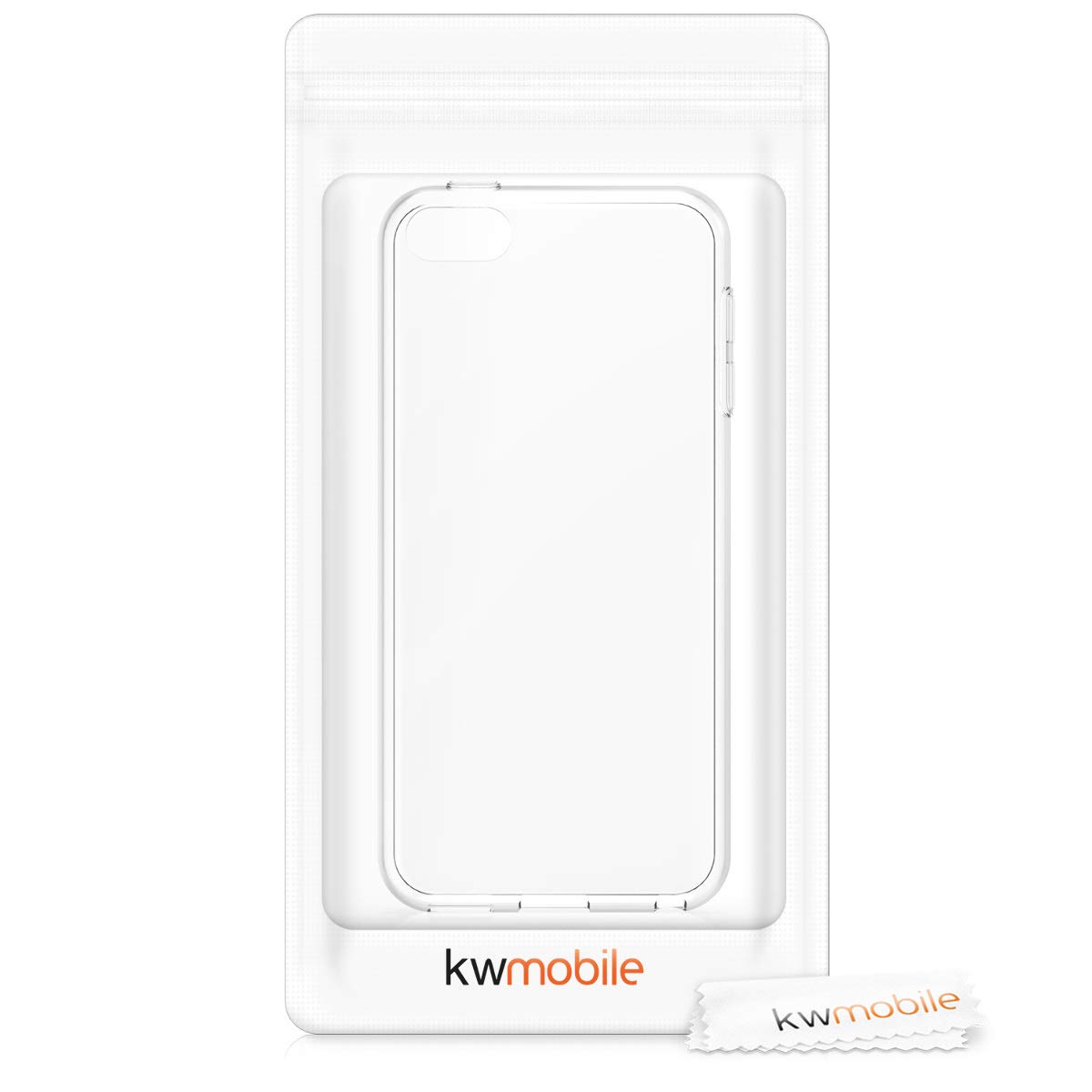 kwmobile Kryształowe etui kompatybilne z Apple iPod Touch 6G / 7G (6. i 7. generacji), miękkie silikonowe etui ochronne TPU, przezroczyste