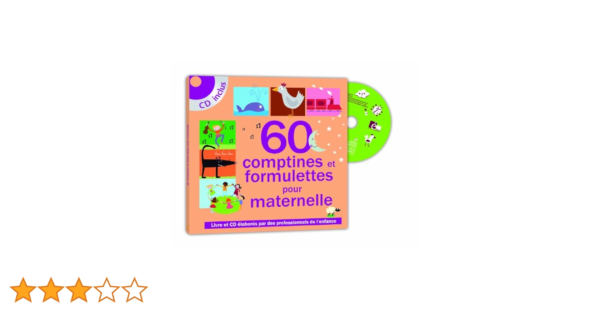 Amazon.fr - 60 COMPTINES ET FORMULETTES POUR MATERNELLE