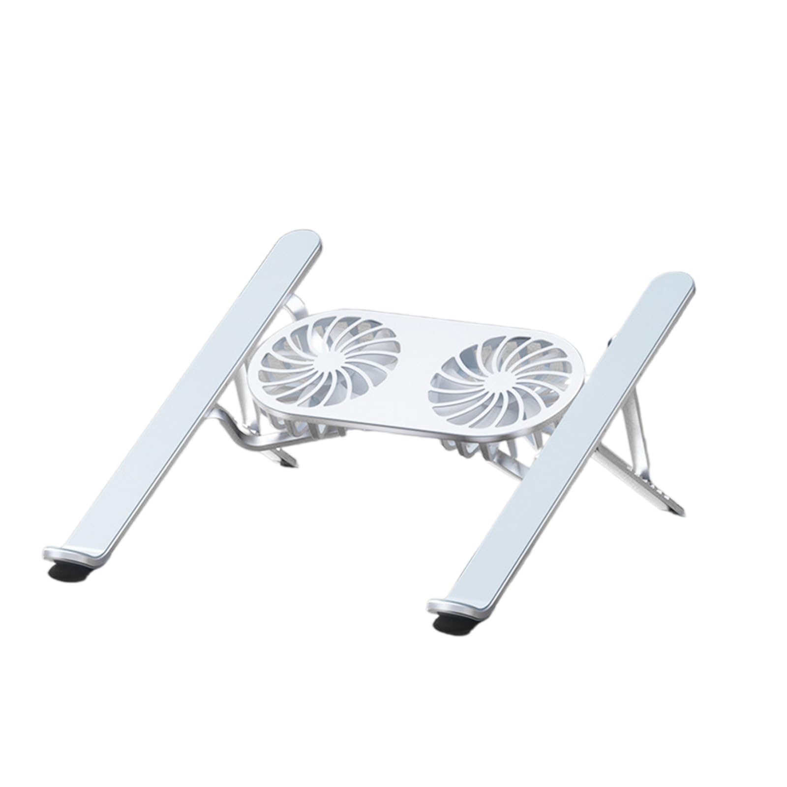 Supporto per computer portatile regolabile in alluminio con ventola di raffreddamento per notebook da 13-21 pollici raffreddamento efficace dissipazione del calore