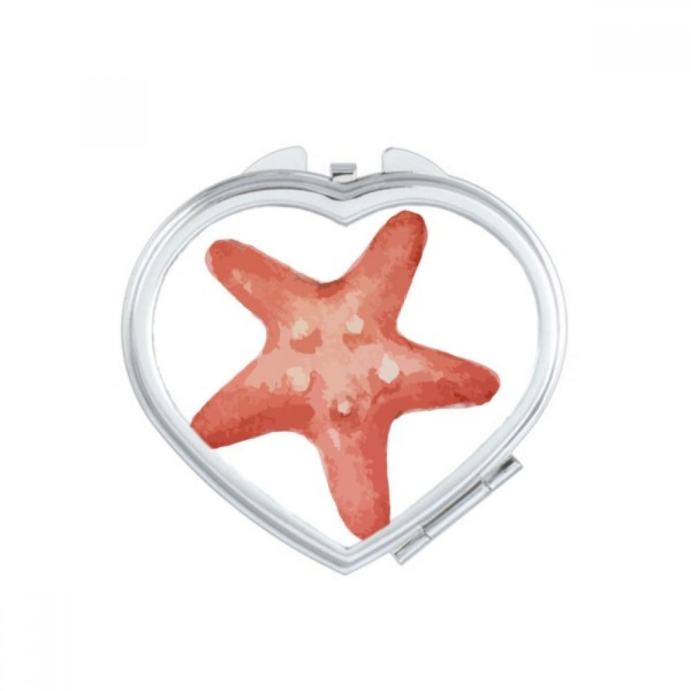 Miroir portable mignon bleu marine pour ne plus rater vos retouches