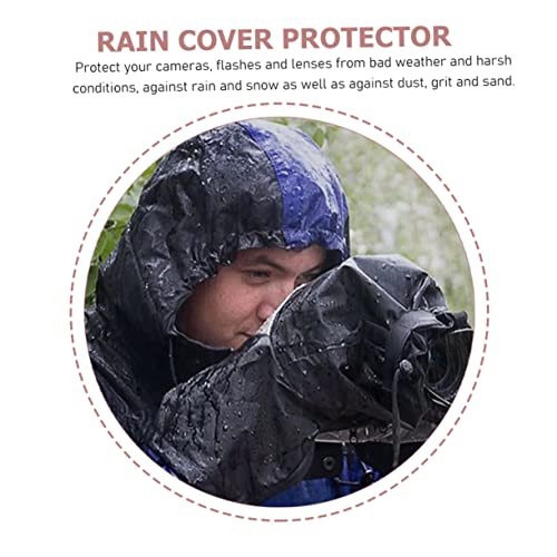 Funda para lluvia para cámara y protector exterior de fotografía 7