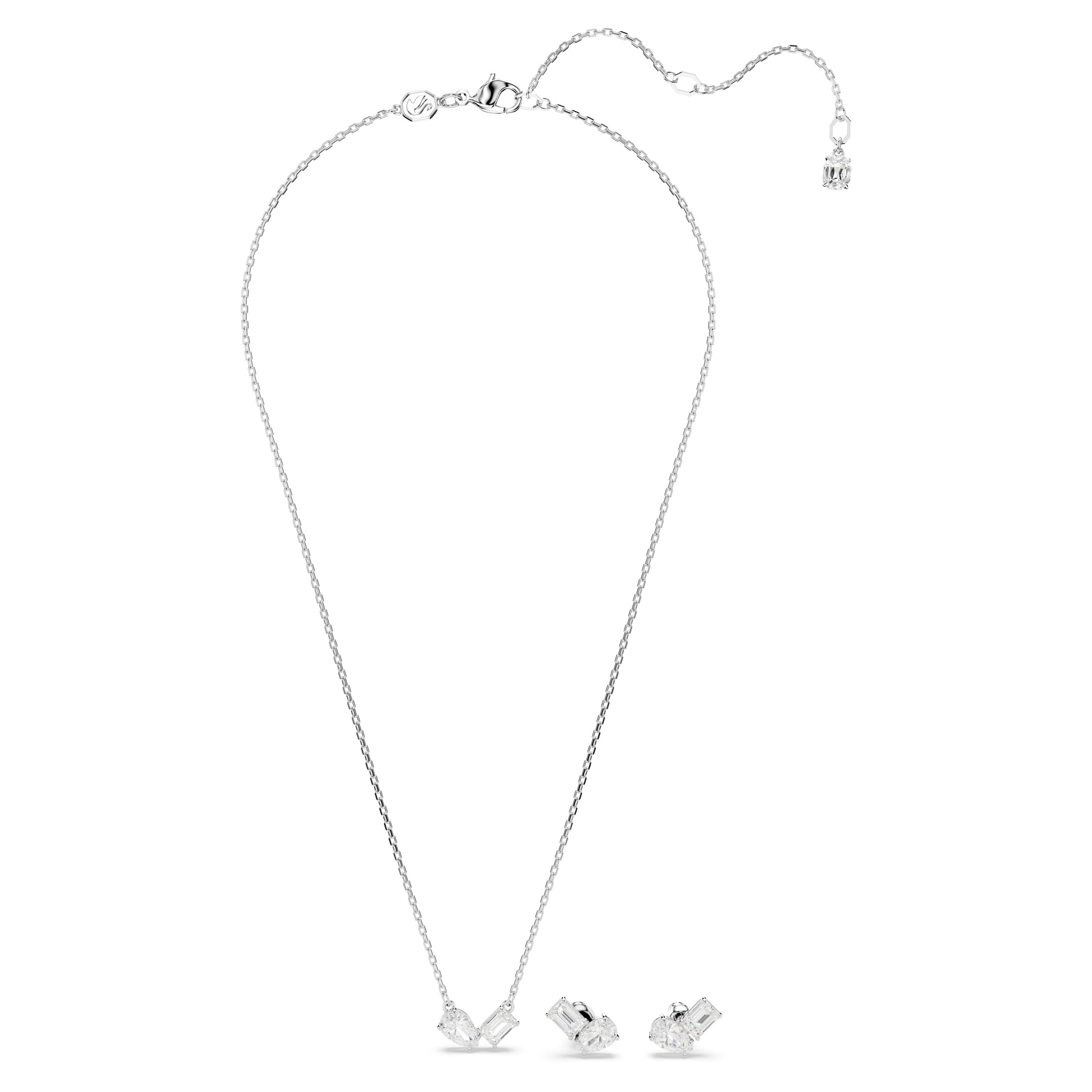 Swarovski Set di gioielli da donna in metallo con cristalli, taglia unica 88816897, misura unica