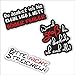 folien-zentrum 3 Aufkleber Set Tuning Auto Shocker Hand JDM OEM Dub Decal Stickerbomb Bombing Sticker Illest Dapper Fun Oldschool Motorrad Quad Roller