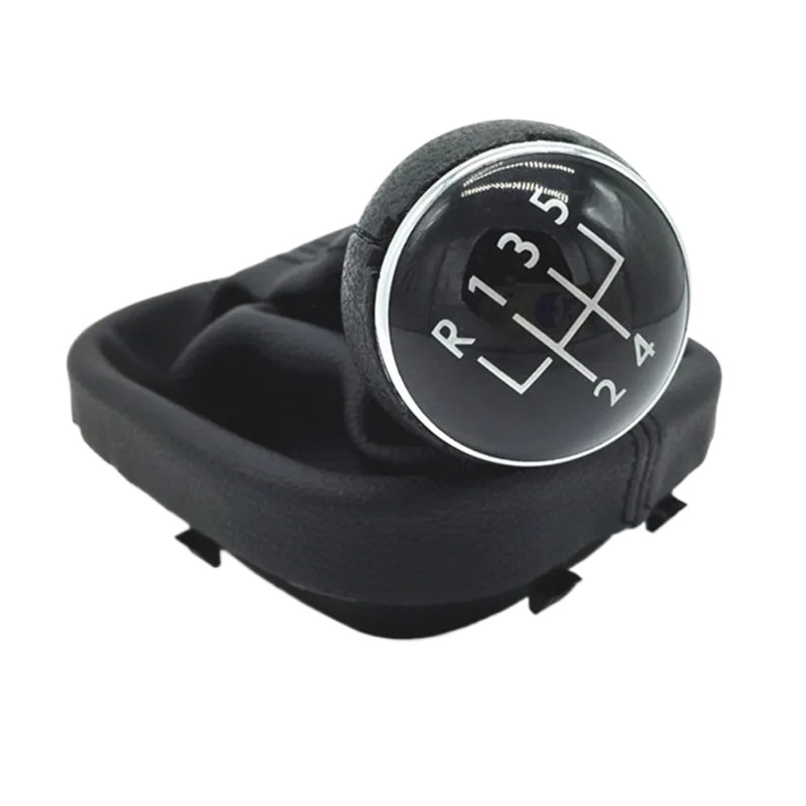 DAJMSUY for VW for Caddy for TOURAN Car Styling Gear Stick Shift Knob Gaitor Boot Car Gear Shift(A Model 5 Speed)