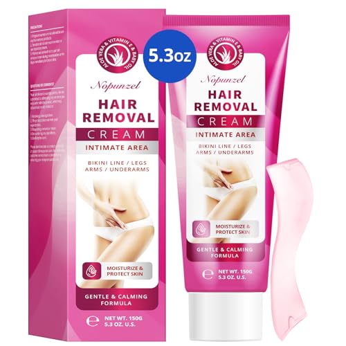 Hair Removal Cream for Women: Depilatory Cream for Intimate Areas...