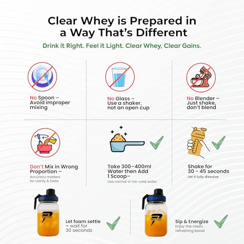 Image of Protyze Anytime Clear Whey Protein (5 Servings, Lychee Martini)